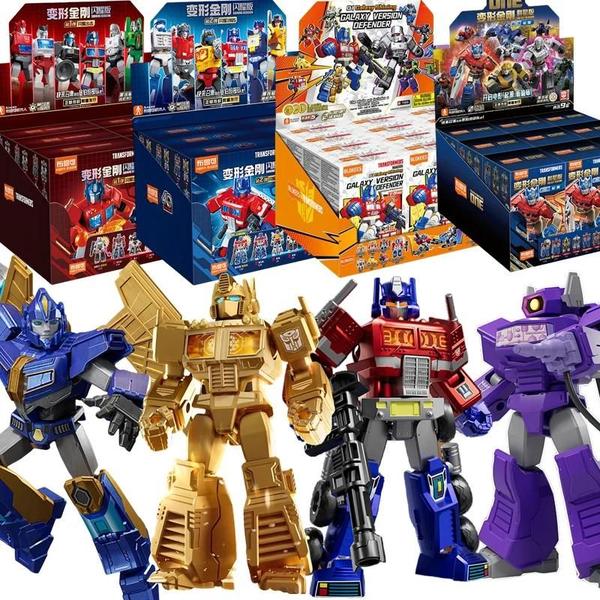 Imagem de Blocos de Construção Transformers - Optimus Prime, Sunstorm, Grimlock e Sideswipe