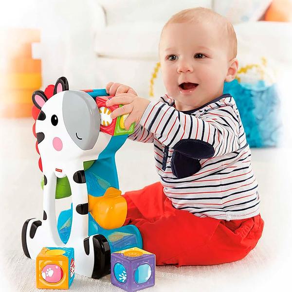 Imagem de Blocos de Encaixe Divertido Zebra Fisher-Price CGN63 - Mattel