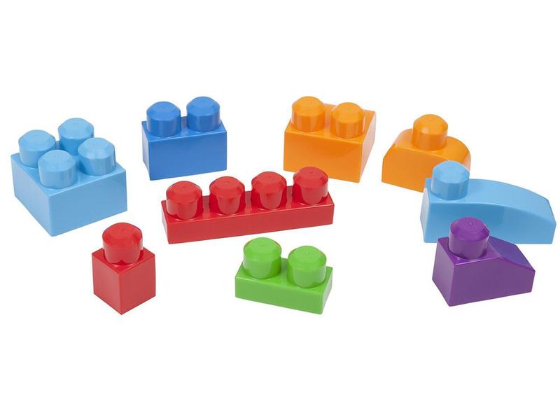 Imagem de Blocos de Montar 80 Peças Mega Bloks - First Builders DCH63 Fisher-Price