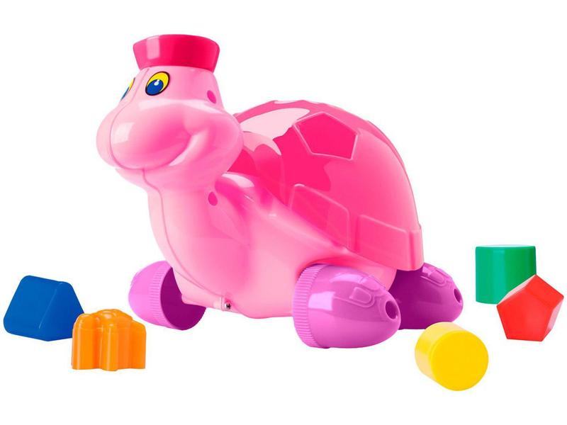 Imagem de Blocos de Montar Baby Land Tortuga  - Cardoso Toys 6 Peças