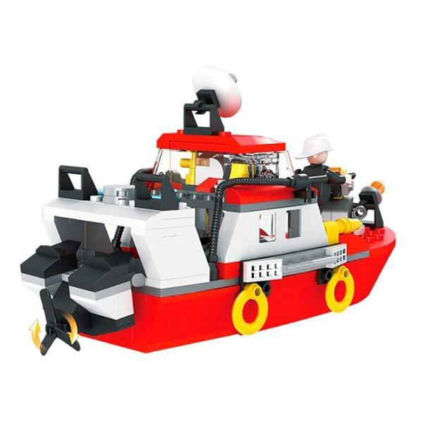 Imagem de Blocos De Montar Barco Dos Bombeiros 316Pcs 4173 - Dorémi