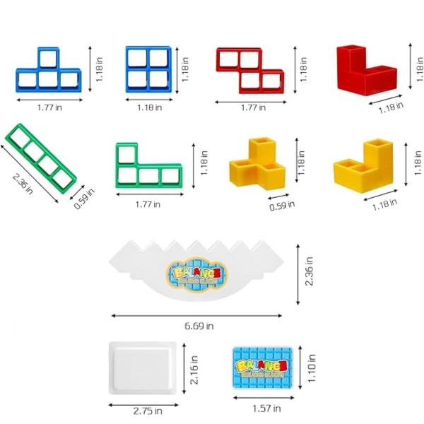 Imagem de Blocos De Montar Brinquedo Inteligente 32pçs - Shiny Toys