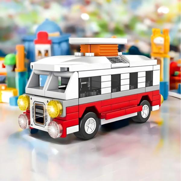 Imagem de Blocos de Montar Brinquedo Lego Food Truck com 99 Peças