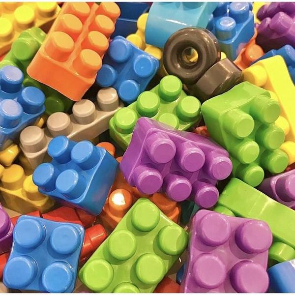 Imagem de Blocos De Montar - Brinquedos Educativos Didáticos Infantis