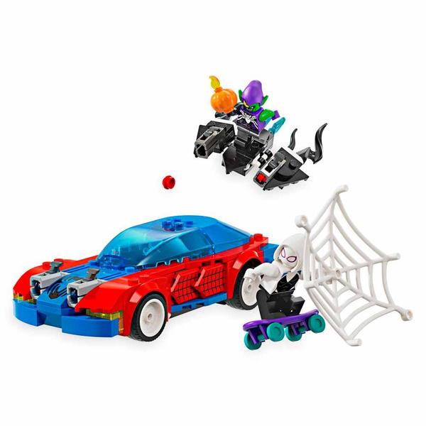 Imagem de Blocos de Montar - Carro de Corrida Homem-Aranha e Duende Venom - 227 peças - LEGO Marvel Spiderman