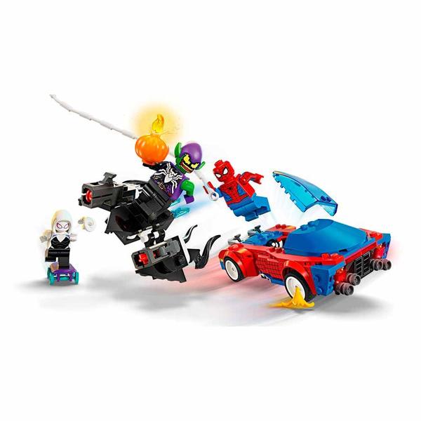 Imagem de Blocos de Montar - Carro de Corrida Homem-Aranha e Duende Venom - 227 peças - LEGO Marvel Spiderman