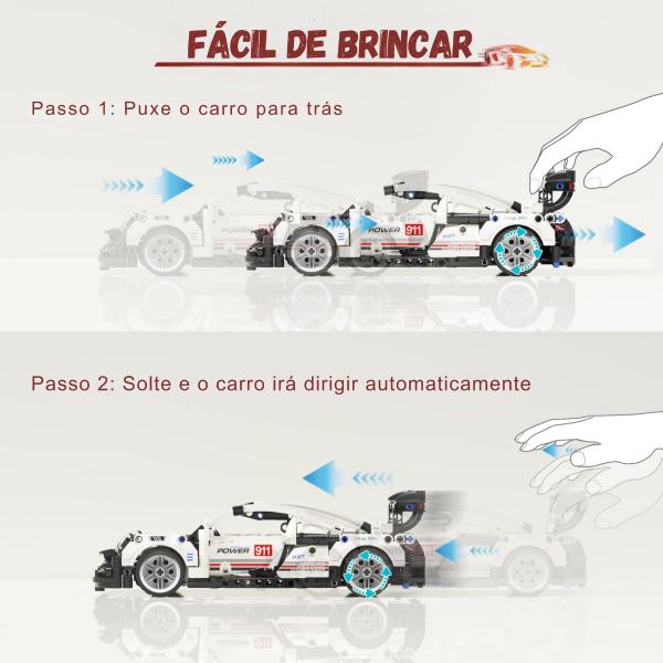 Imagem de Blocos de Montar Carros Esportivos  Technology Mix - Castela