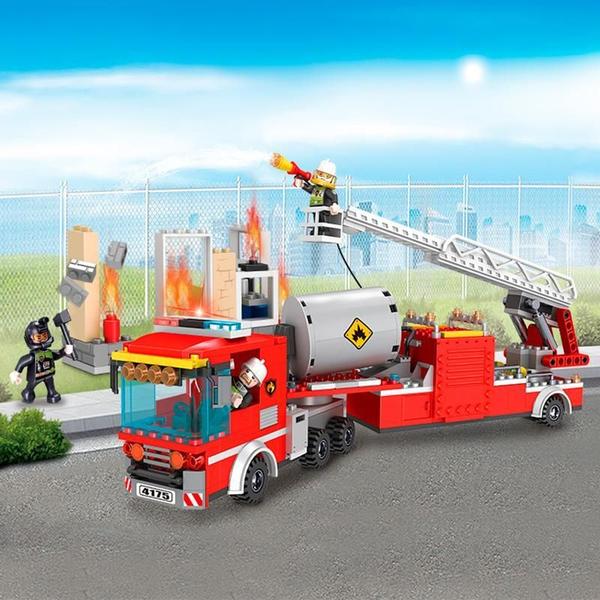 Imagem de Blocos De Montar Coleção Fogo Bombeiros 414Pcs 4175 - Dorémi