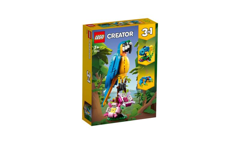 Imagem de Blocos de Montar  - Creator 3 em 1 - Papagaio Exotico - 31136 LEGO DO BRASIL