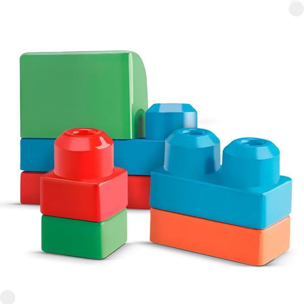 Imagem de Blocos de Montar Didático Tchuco Blocks Solapa - Samba Toys