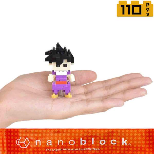 Imagem de Blocos de Montar Dragon Ball Z Gohan Nanoblock 110 Peças Mattel