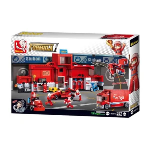 Imagem de Blocos De Montar F1 Racing Br1198 Com 557 Peças - Multikids