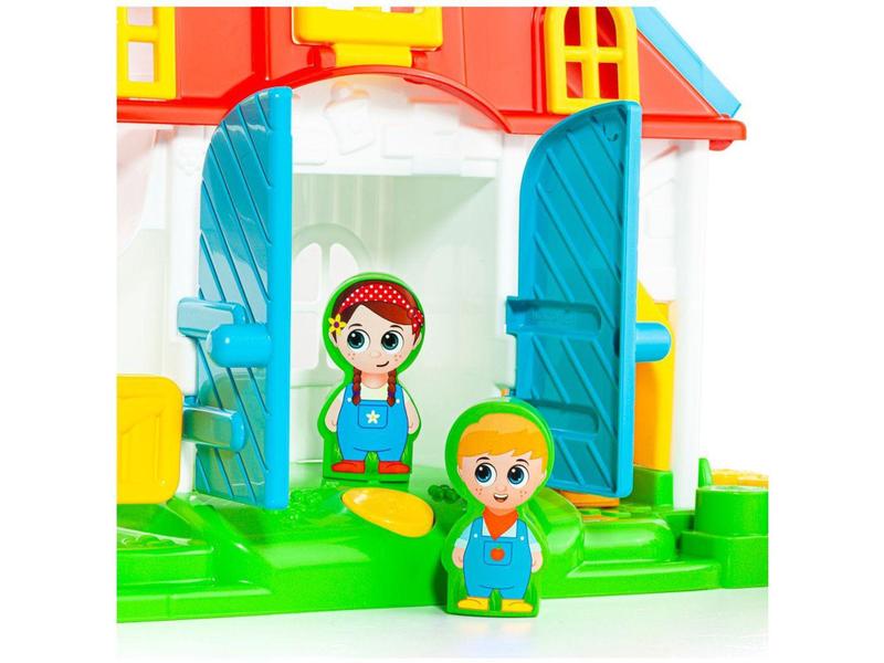 Imagem de Blocos de Montar Fazendinha Baby Land - Cardoso Toys 20 Peças