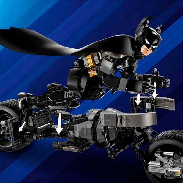 Imagem de Blocos de Montar - Figura do Batman e Moto Bat-Pod - 713 peças - LEGO DC Batman