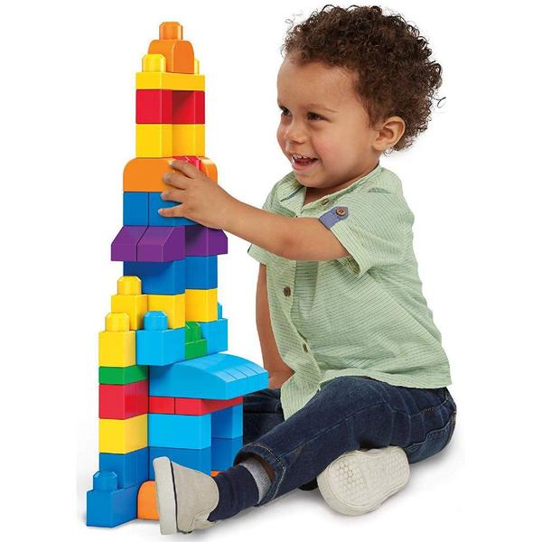 Imagem de Blocos de Montar Fisher Price 80 Peças Mega Bloks DCH63 - Mattel