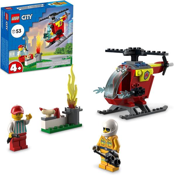 Imagem de Blocos de Montar - Helicoptero dos Bombeiros LEGO DO BRASIL