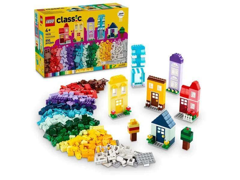 Blocos de Montar - Lego Classic - Casas Criativas LEGO DO BRASIL Imagem de Blocos de Montar - Lego Classic - Casas Criativas LEGO DO BRASIL
