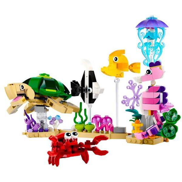 Blocos De Montar Lego Creator 3 Em 1 Animais Marinhos 31158 Imagem de Blocos De Montar Lego Creator 3 Em 1 Animais Marinhos 31158