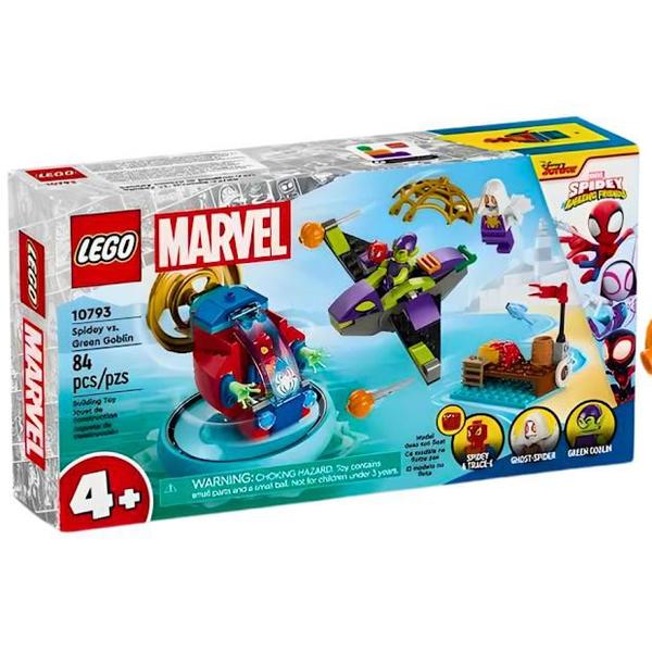Blocos De Montar Lego Marvel Spidey Vs Duende Verde 10793 Imagem de Blocos De Montar Lego Marvel Spidey Vs Duende Verde 10793