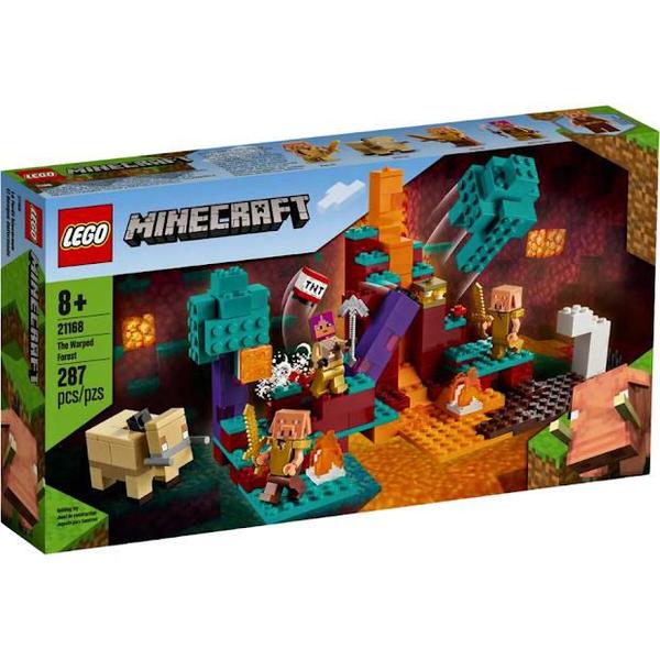 Blocos De Montar Lego Minecraft A Floresta Deformada 21168 Imagem de Blocos De Montar Lego Minecraft A Floresta Deformada 21168
