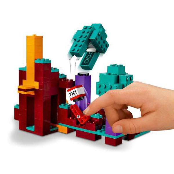 Blocos De Montar Lego Minecraft A Floresta Deformada 21168 Imagem de Blocos De Montar Lego Minecraft A Floresta Deformada 21168