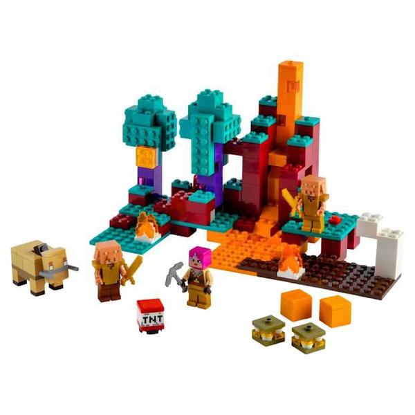 Blocos De Montar Lego Minecraft A Floresta Deformada 21168 Imagem de Blocos De Montar Lego Minecraft A Floresta Deformada 21168