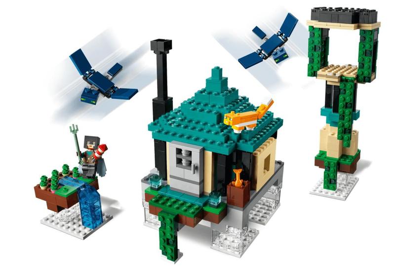 Imagem de Blocos de montar - Lego minecraft - A Torre Aerea LEGO DO BRASIL