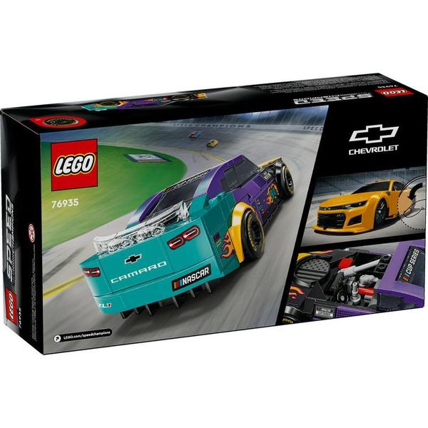 Imagem de Blocos de Montar - Lego Speed Champions - NASCAR Next Gen Chevrolet Camaro ZL1 LEGO DO BRASIL