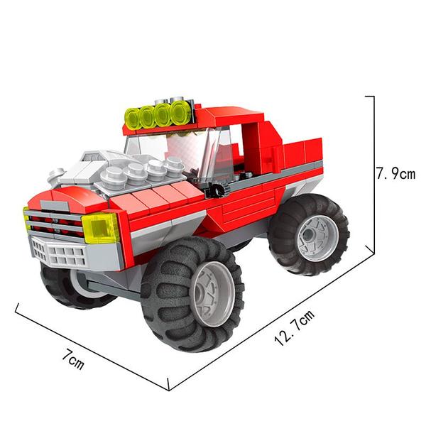 Imagem de Blocos de Montar Linha do Trem 731pcs 3925 - Dorémi