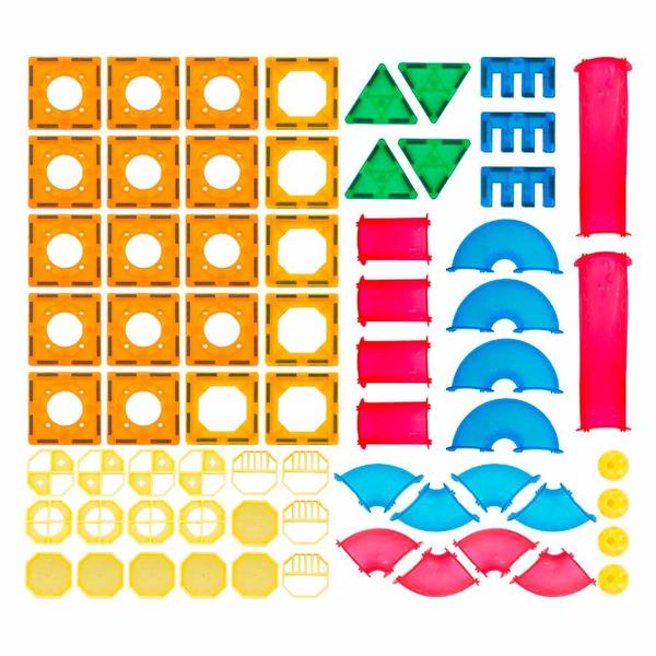 Blocos de Montar Magnéticos - DM Blocks - 67 peças - DM Toys Imagem de Blocos de Montar Magnéticos - DM Blocks - 67 peças - DM Toys