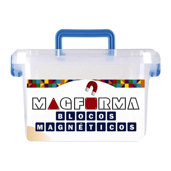 Blocos De Montar Magnéticos Magforma 30 Peças Com Rodas Imagem de Blocos De Montar Magnéticos Magforma 30 Peças Com Rodas