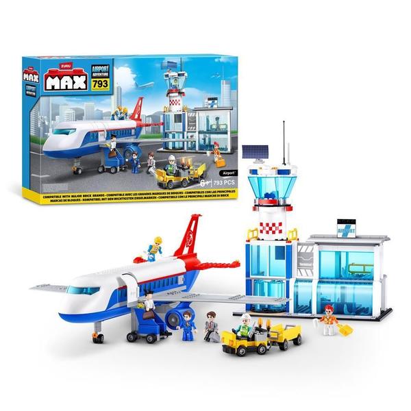 Imagem de Blocos De Montar Max City Airport 793 Peças