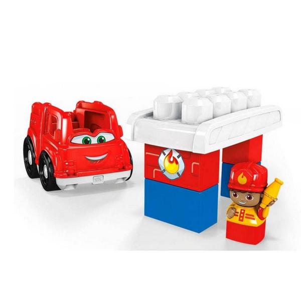 Imagem de Blocos De Montar Mega Bloks Bombeiro Freddy Firetruck - 887961775433