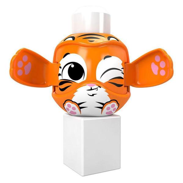Blocos De Montar-Mega Bloks-Peek A Blocks-Tigre Fisher Price - Mattel Imagem de Blocos De Montar-Mega Bloks-Peek A Blocks-Tigre Fisher Price