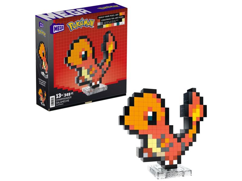 Imagem de Blocos de Montar Mega Pokémon Mattel 349 Peças