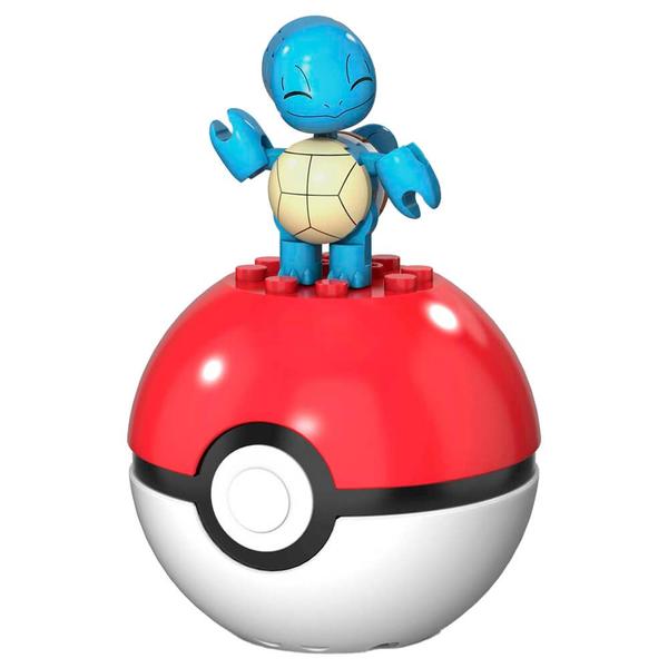 Imagem de Blocos de Montar MEGA Pokémon - Squirtle + Poké Bola  Mattel