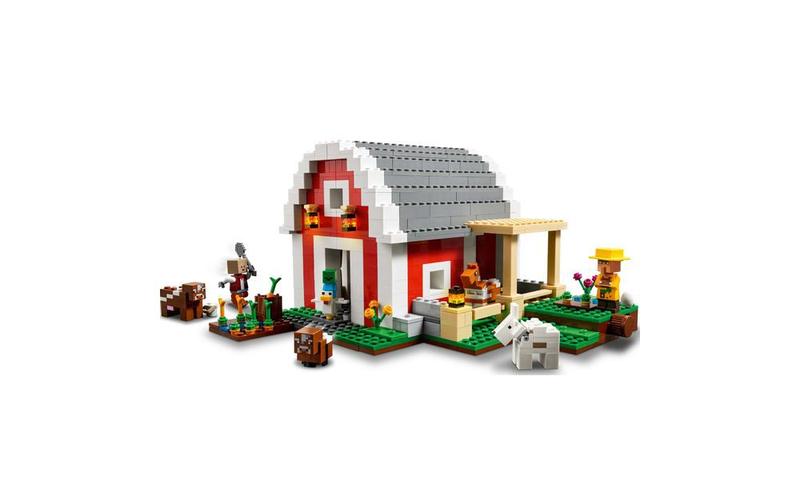 Imagem de Blocos de Montar - Minecraft - O Celeiro Vermelho LEGO DO BRASIL