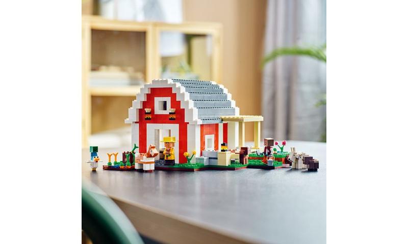 Imagem de Blocos de Montar - Minecraft - O Celeiro Vermelho LEGO DO BRASIL