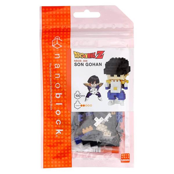 Imagem de Blocos de Montar Nanoblock Dragon Ball Z - Son Gohan (100 peças)  Kawada