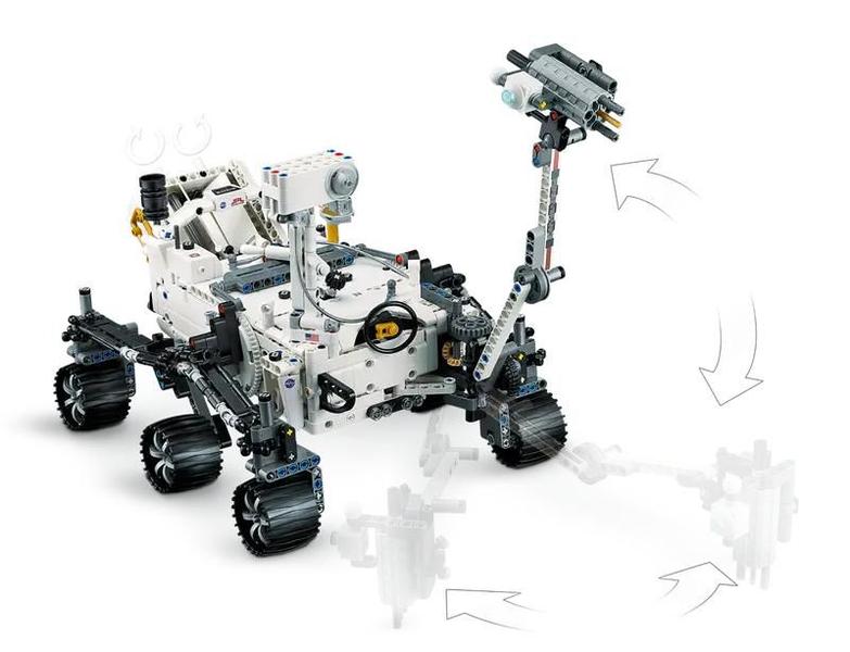 Imagem de Blocos de Montar - Nasa Mars Rover Perseverance LEGO DO BRASIL