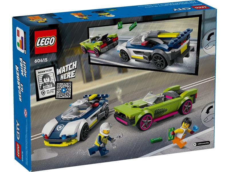 Imagem de Blocos de Montar - Perseguicao de Carro da Policia a Muscle Car LEGO DO BRASIL