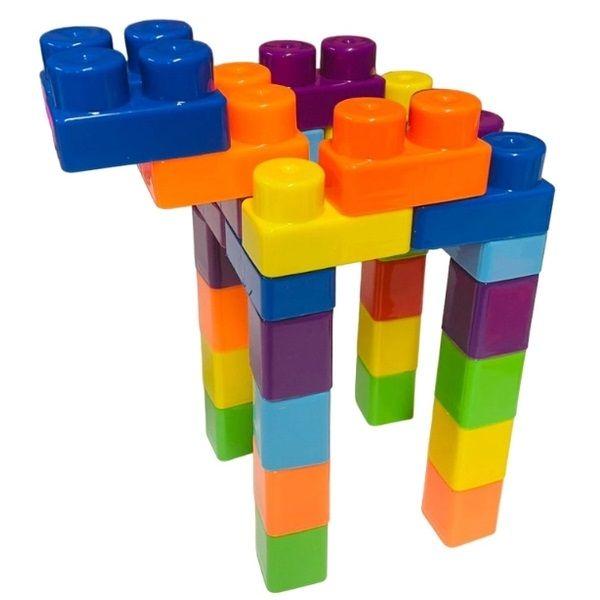 Imagem de Blocos de Montar Super BLOCKS 60 Peças Simo TOYS