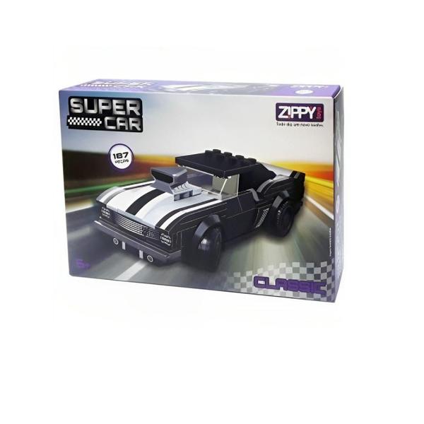 Imagem de Blocos de Montar Super Car Clássico 187 peças - Zipy Toys