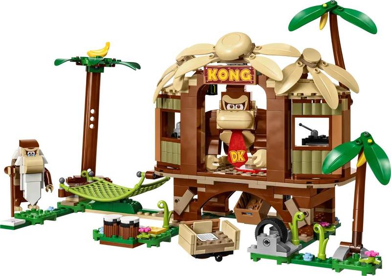 Imagem de Blocos de Montar - Super Mario - Casa na Arvore do Donkey Kong LEGO DO BRASIL