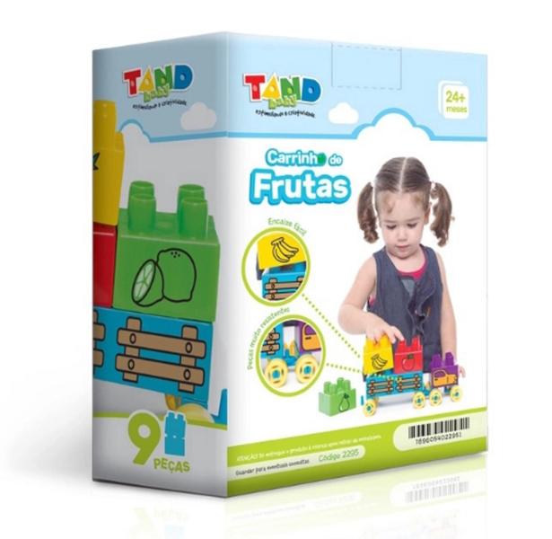 Imagem de Blocos De Montar Tand Baby Carrinho De Frutas 2295 - Toyster