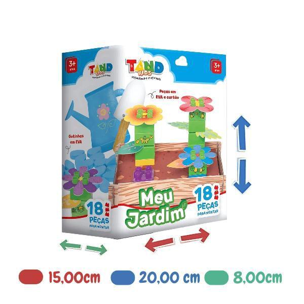 Blocos de Montar Tand Meu Jardim com Acessórios - Toyster Imagem de Blocos de Montar Tand Meu Jardim com Acessórios