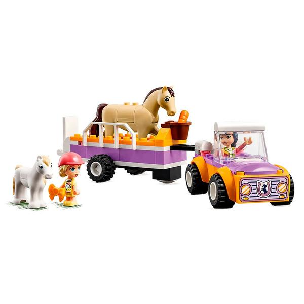 Blocos de Montar - Trailer de Cavalo e Pônei - 105 peças - LEGO Friends Imagem de Blocos de Montar - Trailer de Cavalo e Pônei - 105 peças - LEGO Friends