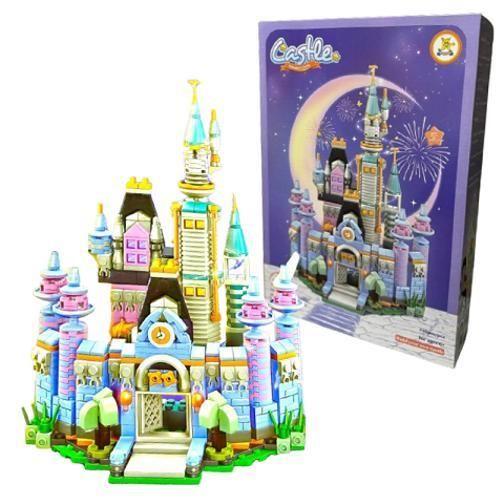 Blocos Montar Castelo Princesa 6 Em 1 535 Pecas 38X27Cm - Folia Imagem de Blocos Montar Castelo Princesa 6 Em 1 535 Pecas 38X27Cm
