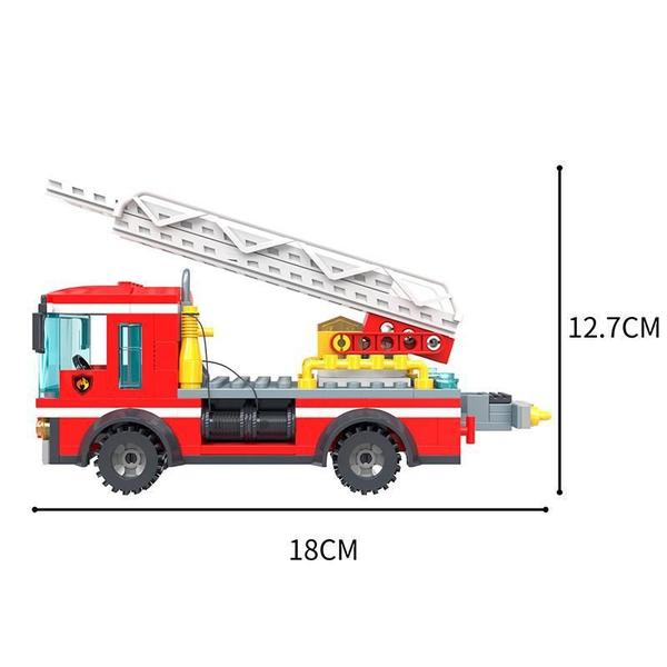 Imagem de Blocos Montar Neotown Resgate Dos Bombeiros 260Pcs 4172