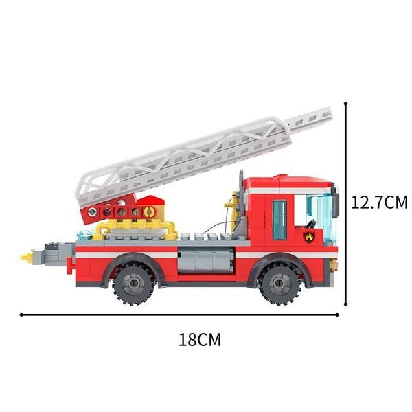 Imagem de Blocos Montar Neotown Resgate Dos Bombeiros 260Pcs 4172